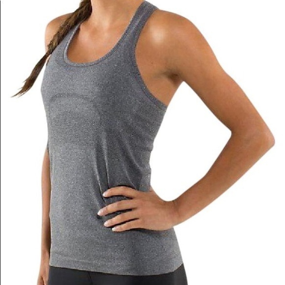Lululemon Swiftly Racerback Tank Gray